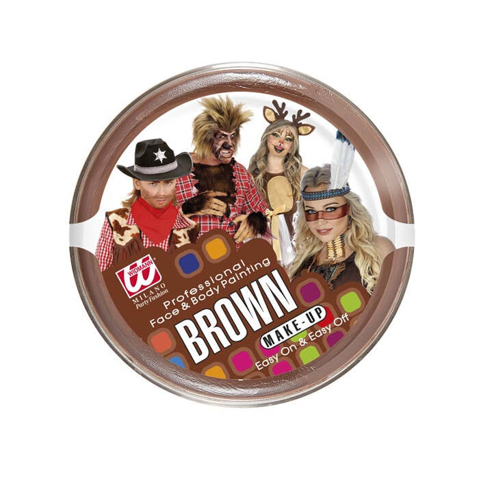 Brown Make-Up In Tray 25 G