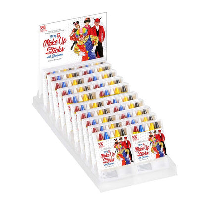 Display Box 20 Set Of 5 Makeupsticks With Sharpener
