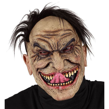 Stranger Half Face Mask With Hair