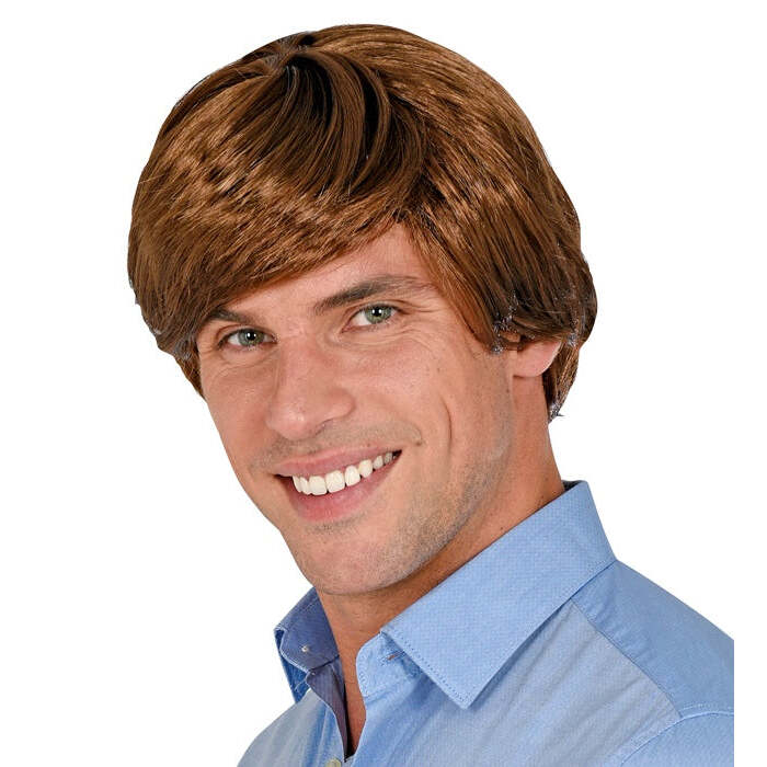 Brown Multicharacter Wig In Box