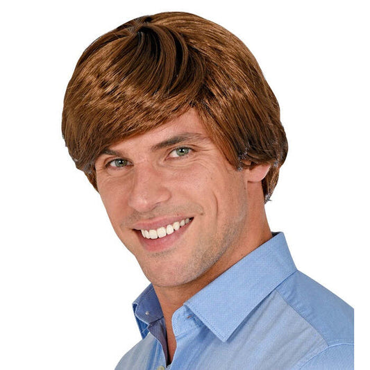 Brown Multicharacter Wig In Box