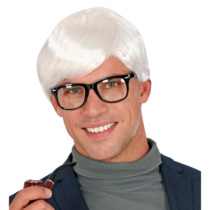 White Multicharacter Wig In Box