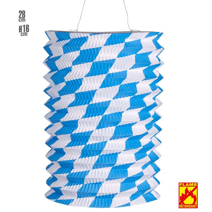 Bavarian Lantern Ø 16 Cm - H 28 Cm - Flame Retardant