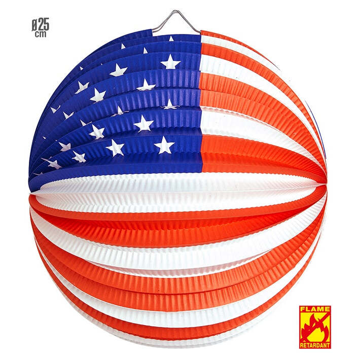 Usa Paper Ball Ø 25 Cm - Flame Retardant