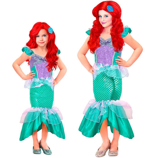 Mermaid  Dress, Hairclip 