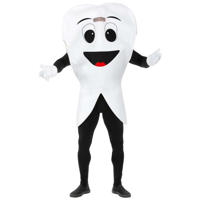 Tooth  Costume, Gloves 
