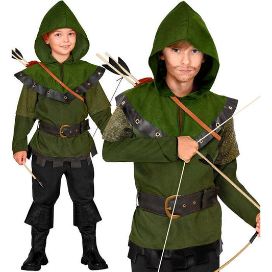 Robin Of Sherwood  Hooded Coat, Belt 