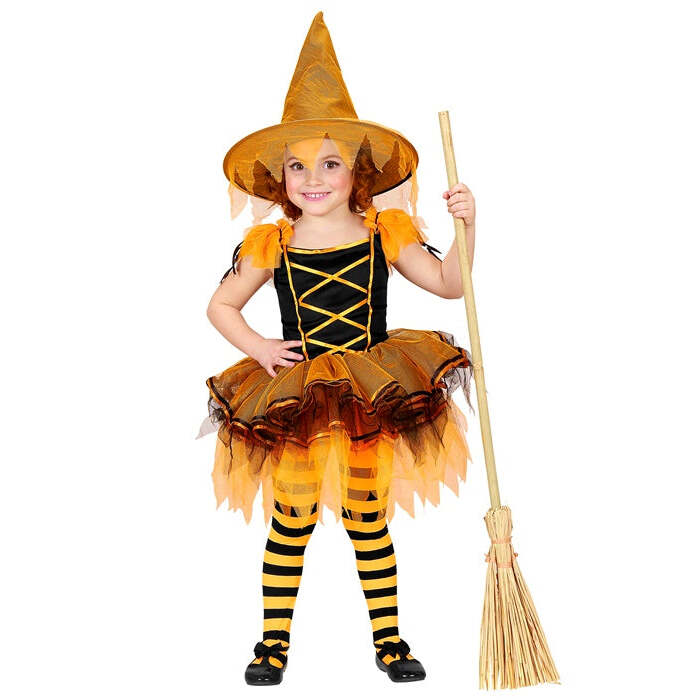Ballerina Witch  Tutu Dress, Hat 