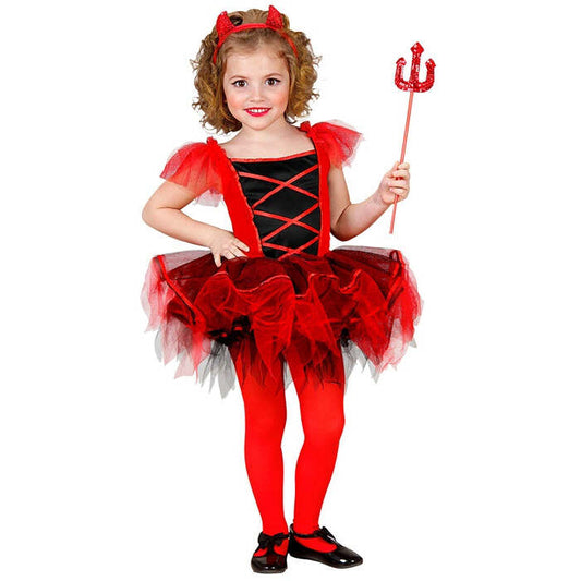 Ballerina Devil  Tutu Dress, Horns 