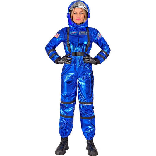Blue Astronaut  Jumpsuit, Helmet 