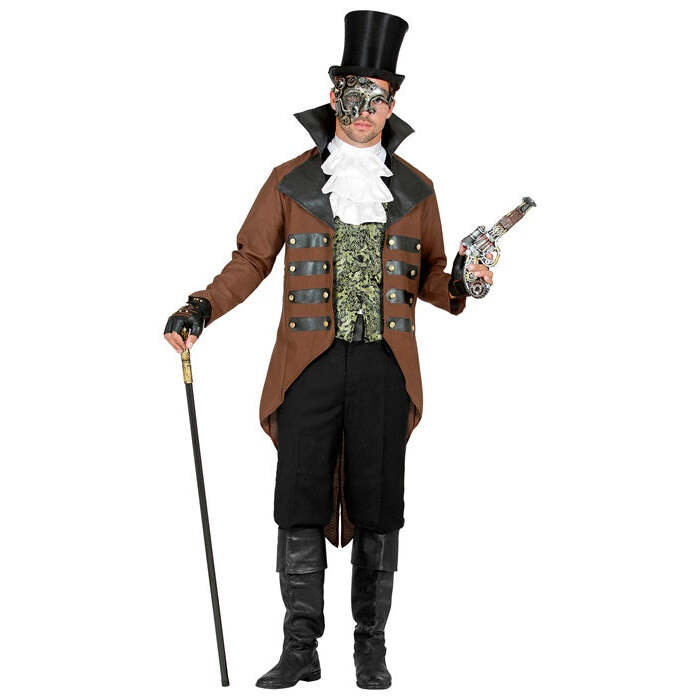 Steampunk  Tailcoat, Vest, Jabot 