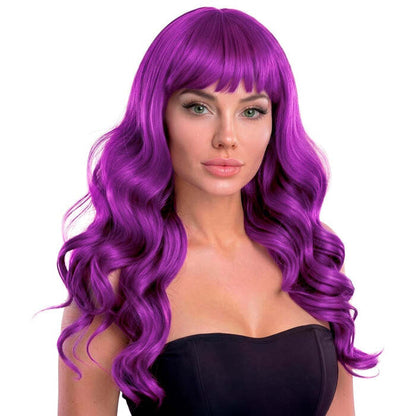 Purple Bella Wig In Box