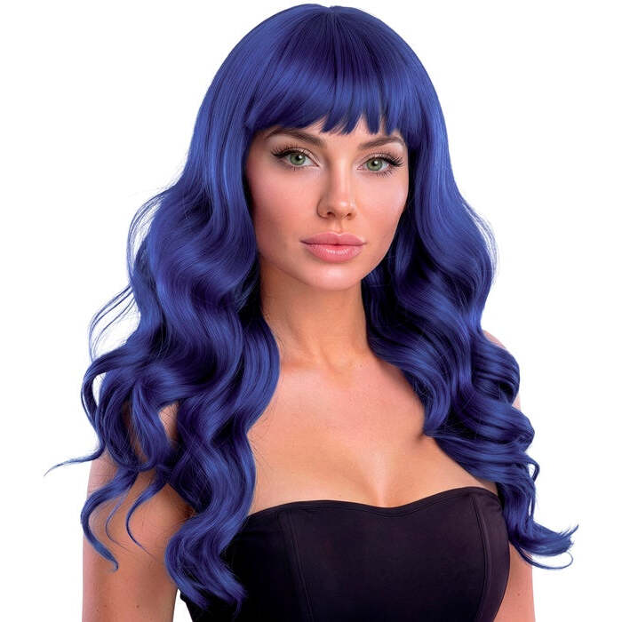Blue Bella Wig In Box