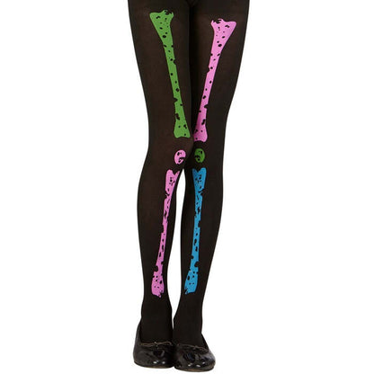 Neon Skeleton Pantyhose 70 Den