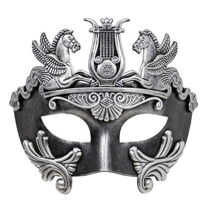 Eyemask Greek Roman Silver