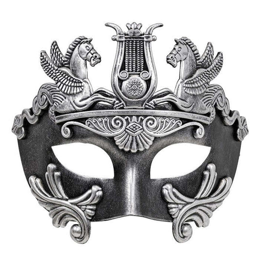 Eyemask Greek Roman Silver