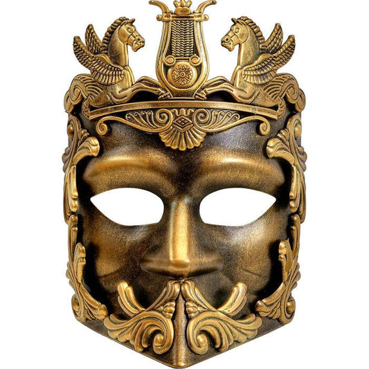 Mask Greek Roman Gold
