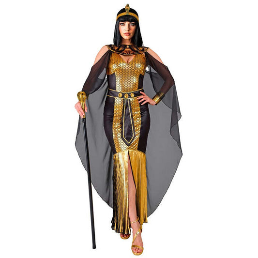 Egyptian Queen  Dress, Collar With Cape, Belt 
