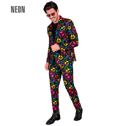 Neon Ghosts Party Fashion Suit  Jacket, Pants 