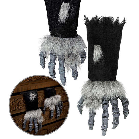 Monster Hands With Fur & Black Sleeves