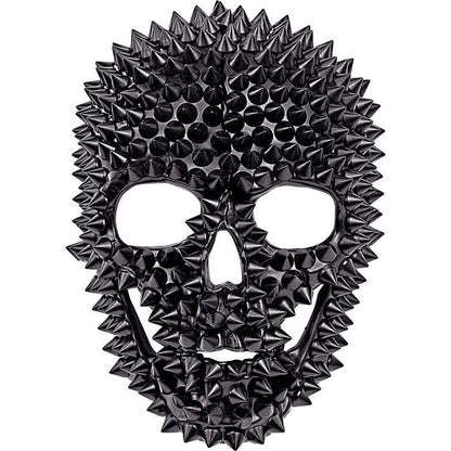 Mask Skull Spiked Black