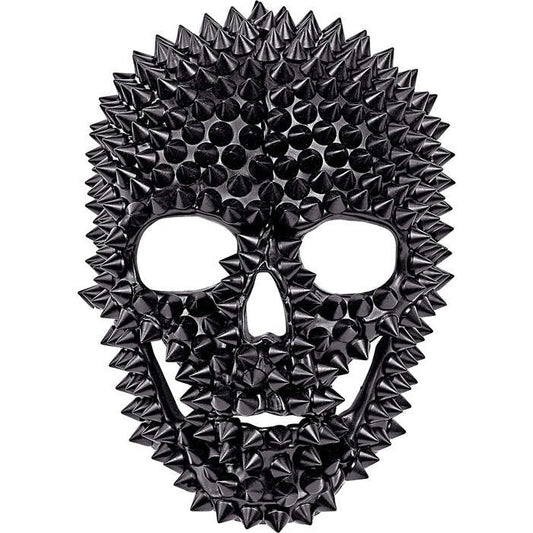 Mask Skull Spiked Black