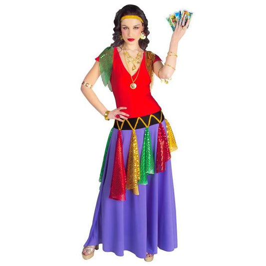 Gipsy Queen  Stretch Fabric Dress, Headband 