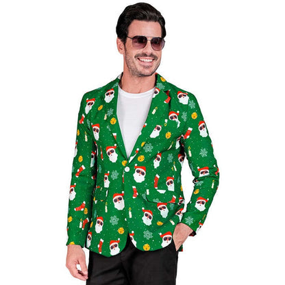 Santa Claus Party Fashion Jacket  Jacket 