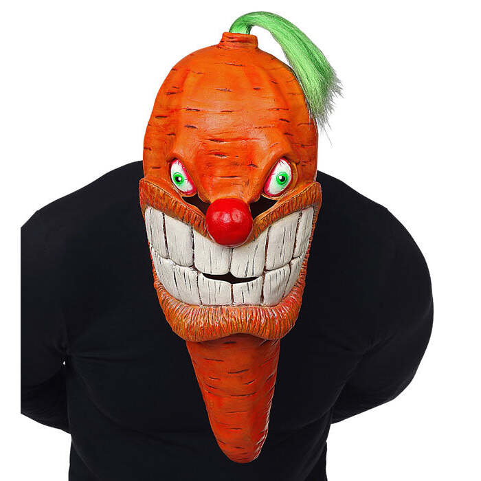 Oversized Carrot Full Head Mask