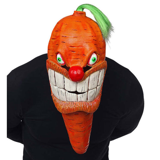 Oversized Carrot Full Head Mask