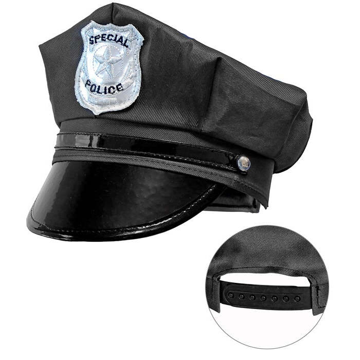 Adjustable Police Hat