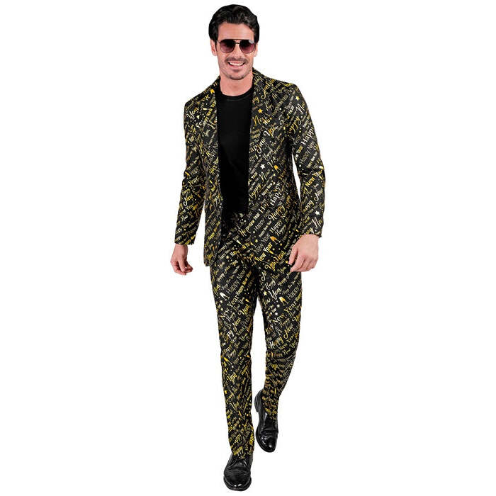 Happy New Year Party Fashion Suit  Jacket, Pants 
