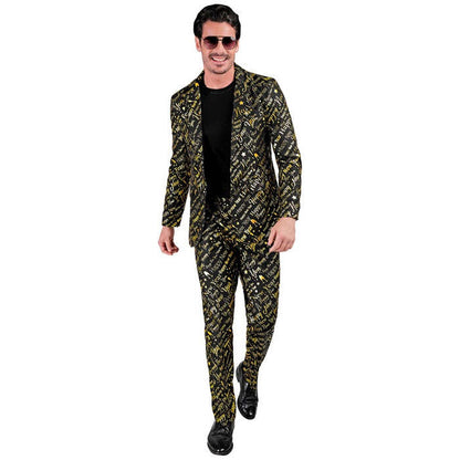Happy New Year Party Fashion Suit  Jacket, Pants 