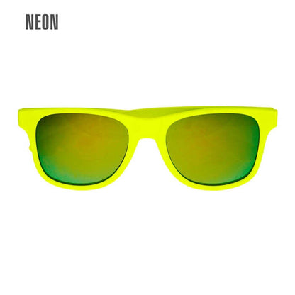 80'S Neon Yellow Glasses With Revo Lenses