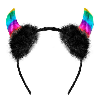 Rainbow Metallic Horns