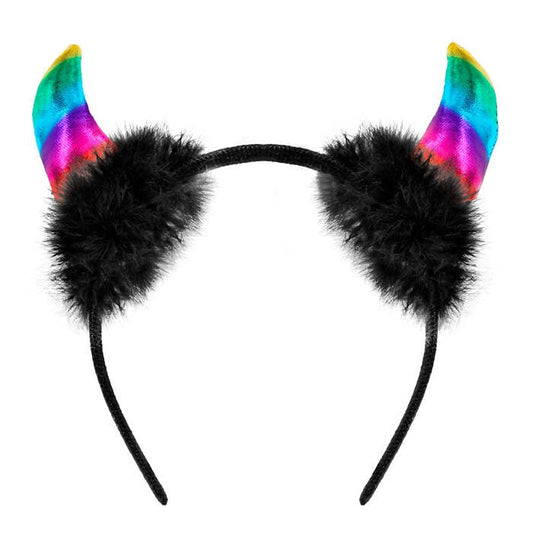 Rainbow Metallic Horns