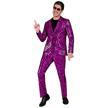 Pink Animalier Party Fashion Suit  Jacket, Pants 