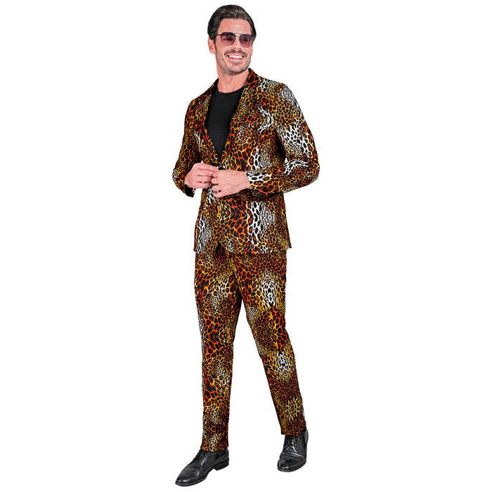 Leopard Animalier Party Fashion Suit  Jacket, Pants 