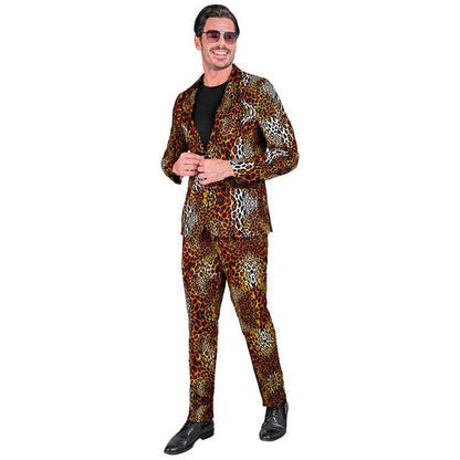 Leopard Animalier Party Fashion Suit  Jacket, Pants 