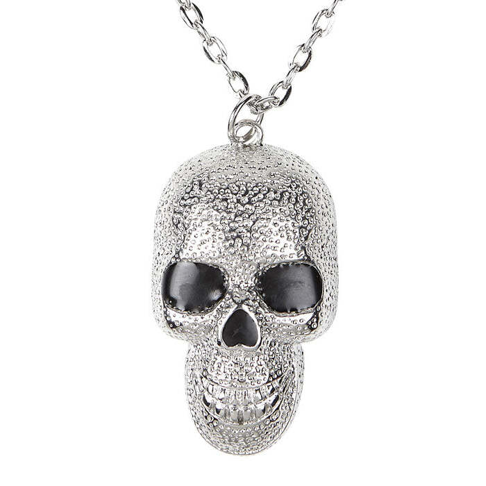 Silver Skull Necklace