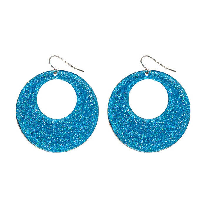 Pair Of Azure  Earrings