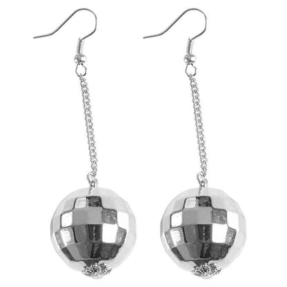 Pair Of Disco Ball Earrings