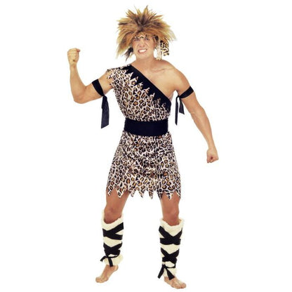 Caveman Velvet  Tunic, Belt, Jambs, Armbands, Headband 