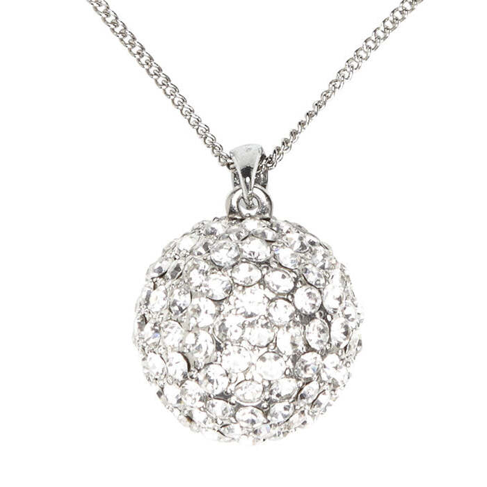 Strass Sphere Necklace