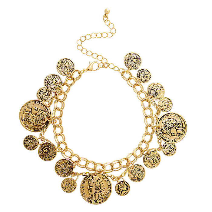 Gold Coins Bracelet