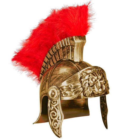Antiquated Gold Roman Helmet