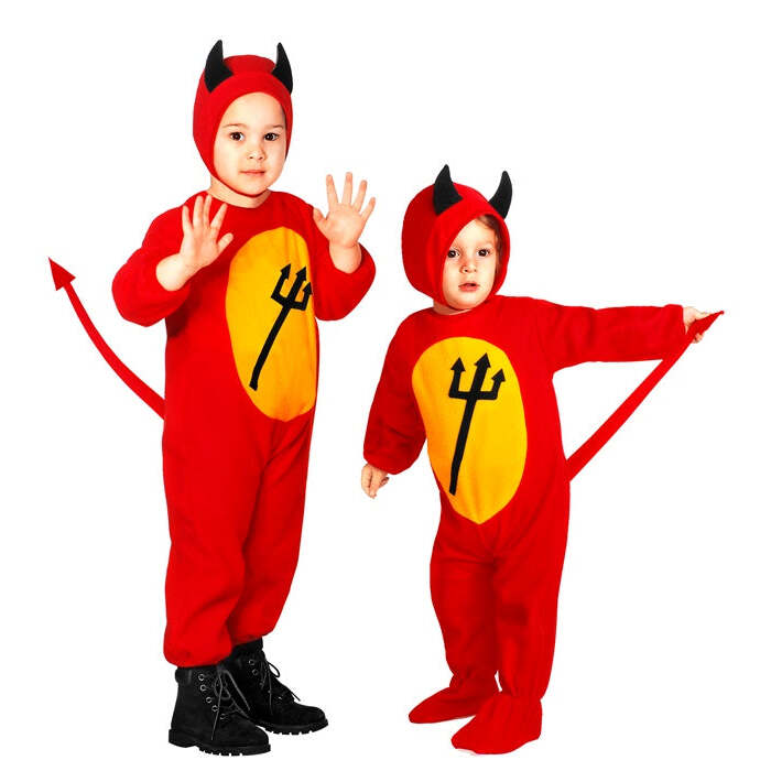 Devil  Jumpsuit, Headpiece 