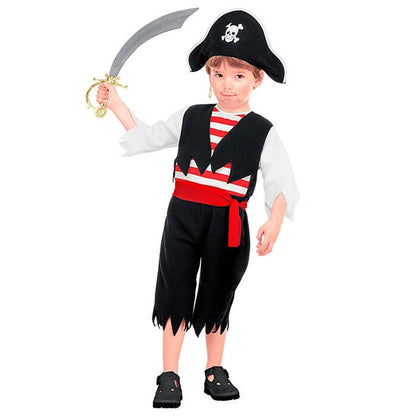 Pirate  Jumpsuit, Belt, Hat 