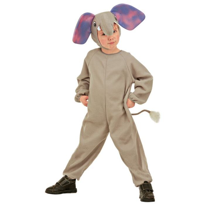 Elephant  Jumpsuit, Headpiece 