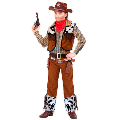 Cowboy  Shirt, Vest, Pants, Belt, Bandana 